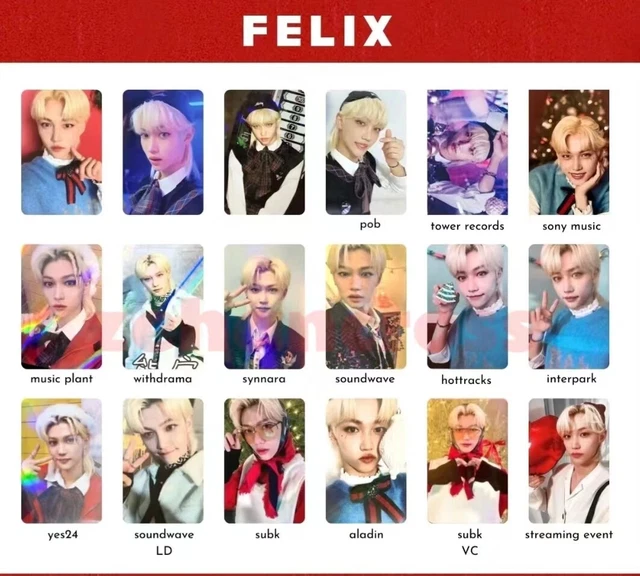 STRAY KIDS FELIX Christmas Evel POB - Official kpop