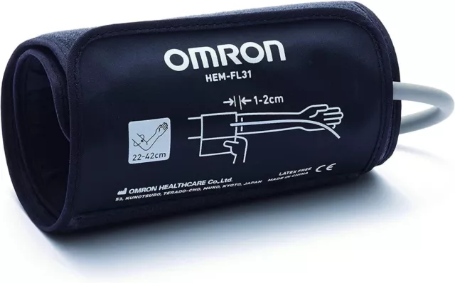 Omron Intelli Wrap Comfort Cuff for Upper Arm Blood Pressure Monitors 22-42 cm