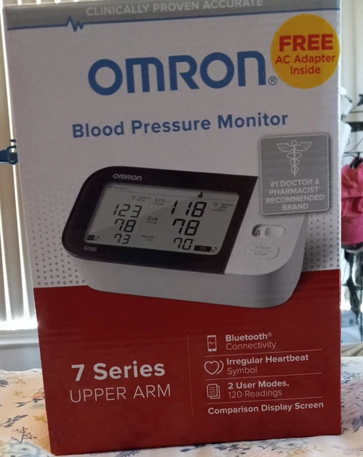 OMRON 7 SERIES Wireless Upper Arm Blood Pressure Monitor (Model BP7350