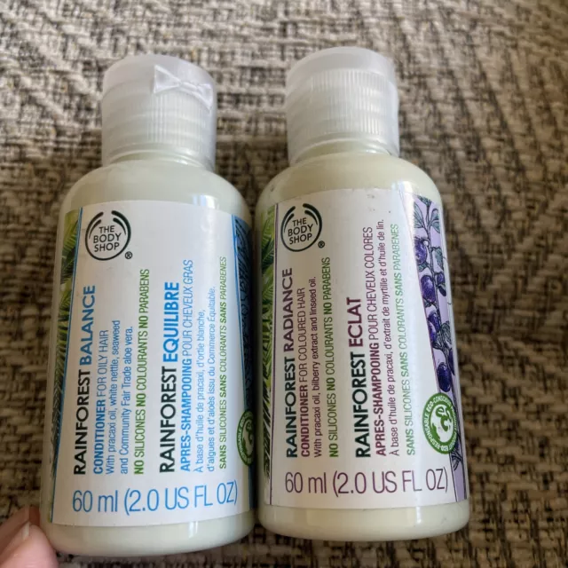 X2 Body Shop Rainforest Balance & Radiance Conditioner fettiges/farbiges Haar