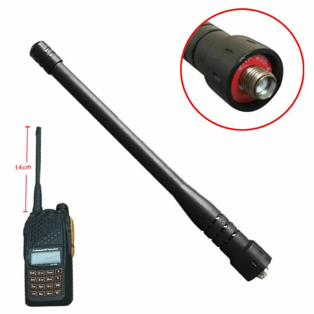 Walkie Talkie Antenna Two Way Radio UHF 400-470MHz For Baofeng BF888S 777S 666S