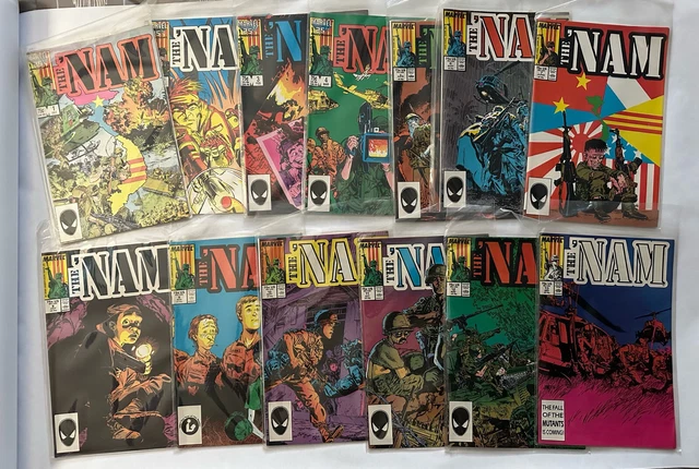The NAM Marvel Comics #1-22 Copper-Age Lot Comic Books