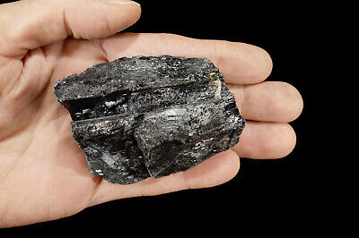 BLACK TOURMALINE 3" 13 Oz B Grade Rough Natural Mineral Rock Specimen Chakra