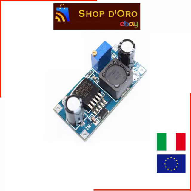 Modulo Convertitore Lm2596S Regolabile Dc-Dc Step Down Alimentatore