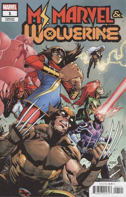 Ms Marvel Wolverine #1 Asrar Variant Vf/Nm Marvel Hohc 2022