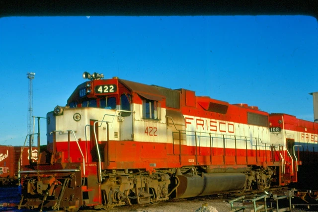 SLSF 422 GP-38, Memphis, TN, 12/78; Kodachrome Original