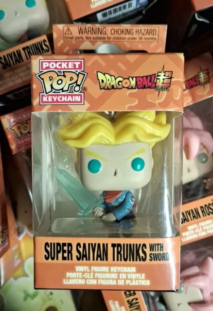 Funko Pocket POP! Keychain - Dragon Ball Super - SUPER SAIYAN TRUNKS WITH SWORD