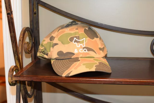 Scotty Cameron Super Rare Camo Scotty Dog & Co.  Titleist Hat / Cap, Brand New!