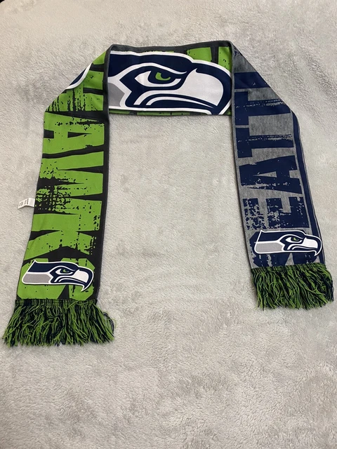 Seattle Seahawks "BIG LOGO" Winter Scarf Forever Collectibles™ Licensed NFL