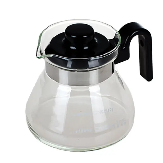300ml Anti- Glass Kettle Carafe Serving Pot Milk Tea Water