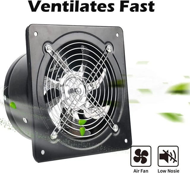 10/12/14 INCH EXHAUST Fan Ventilation Extractor Fan WallMounted Square
