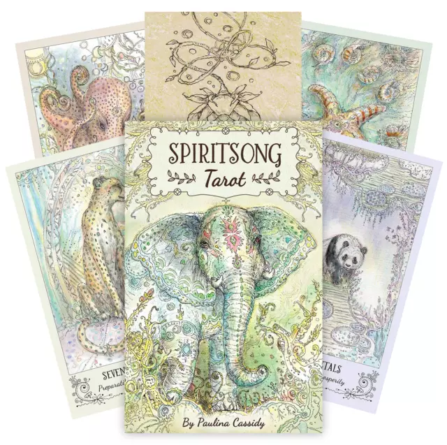 Spiritsong Tarot Pont Cartes Paulina Cassidy Esoteric US Games Systems SST78