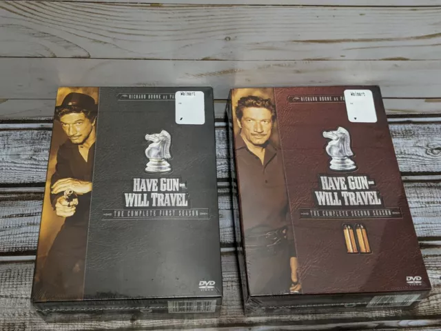 Have Gun Will Travel DVD Season 1 & 2 New Richard Boone