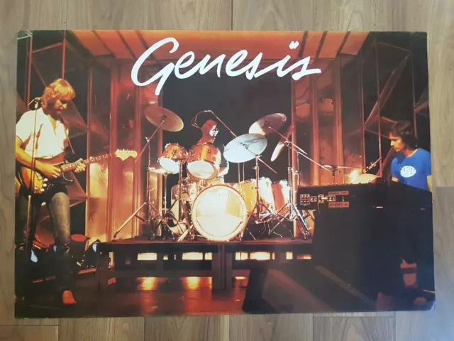 Genesis  Original 1980's Poster