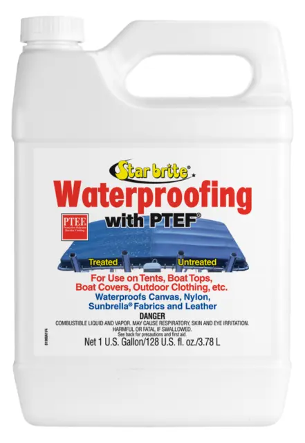Star Brite 81900 Fabric Waterproofing w/ PTEF 1 Gallon Tent Boat Top Cover 2