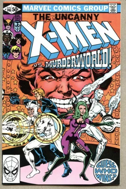 Uncanny X-Men #146-1981 fn- X Men Murderworld