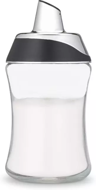 J&M DESIGN Sugar Dispenser with Pour Spout Lid Sugar Container Shaker Coffee Bar