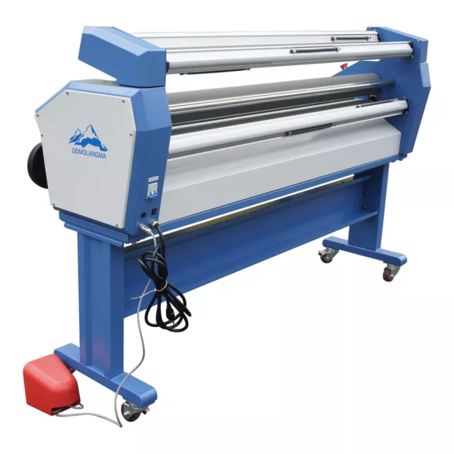 PICK-UP 63" Full-auto Roll Large Format Cold Laminator Machine Heat Assisted 3