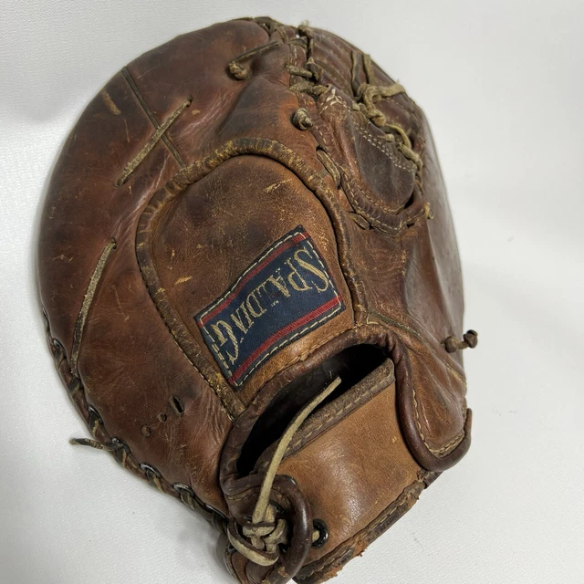 Gant De Baseball Vintage Spalding - Modèle Autographié Rocky Colavito (1963) - Pièce Collector