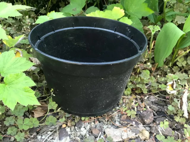 POT PLASTIQUE POUR PLANTE Lot de 10 conteneurs horticoles 4 LITRES