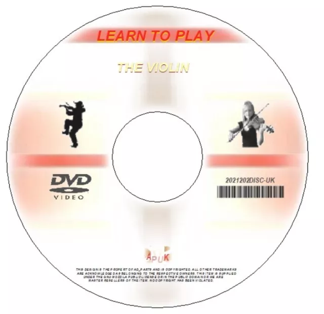 Learn To Play Violin Dvd Step By Step Video Guide Tuition Tutorial Fiddle