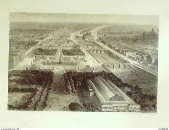 France (75)  3ème Quais De Seine Ile De La Cite 1853