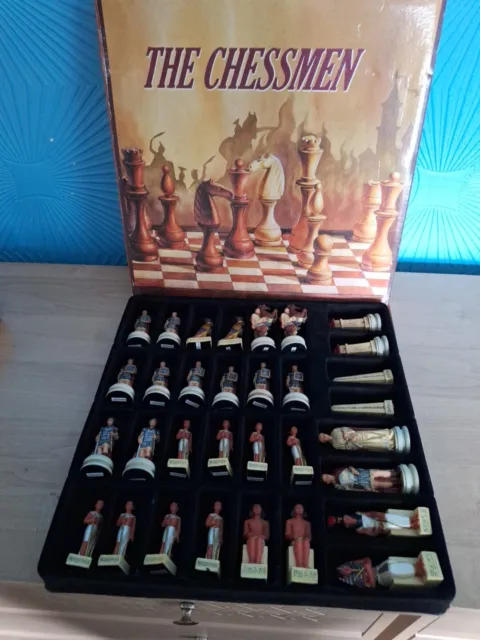 The Chessmen  Egyptians & Roman Figures Boxed