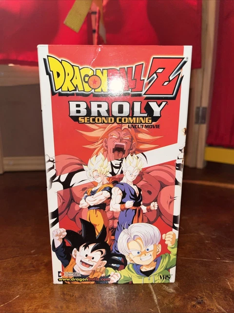 DRAGON BALL Z Broly Second Coming Uncut VHS Slip Cover £116.12 ...