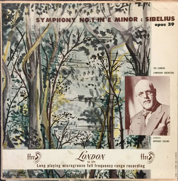 LP ANTHONY COLLINS Sibelius Symphony No. 2 Super Analog Kijc