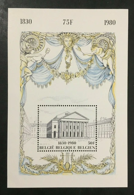 Briefmarke Belgien Briefmarke - Yvert Und Tellier Block N° 55 N MNH (Z29)