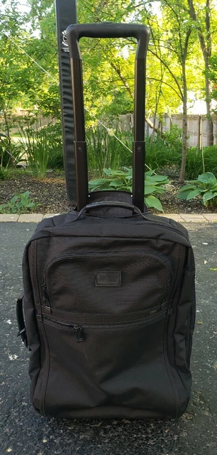 Tumi  22900Dh  Alpha Black Ballistic Nylon  Carry On Luggage