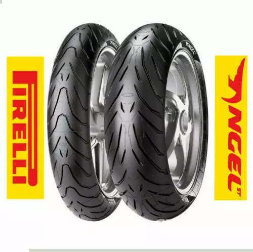 Par 120/70 17 160/60 17 Punto Año Nuevo + Homenaje Pirelli ANGEL ST Gomas Moto