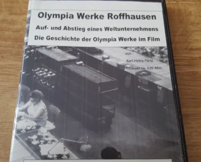 DVD Film Dokufilm Privat erstellt über Olympia Werke Wilhelmshaven / Roffhausen.