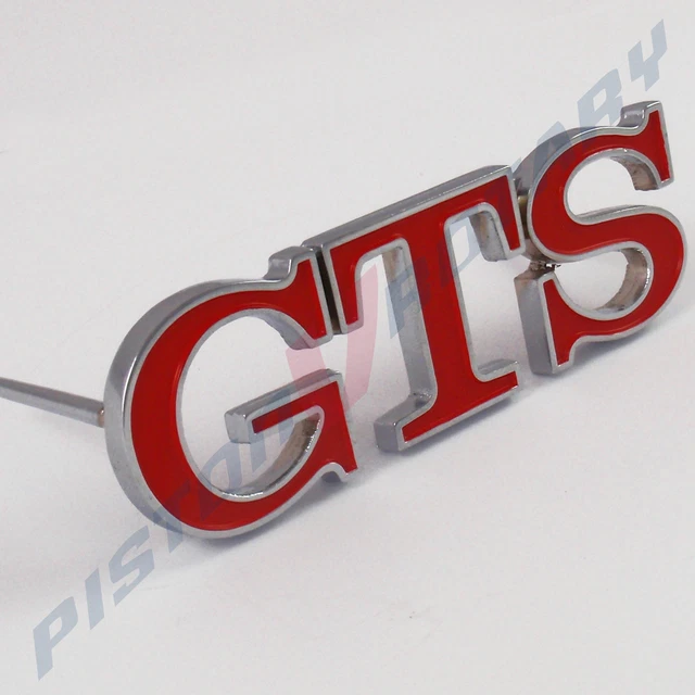 GTS Grille Badge , Red , Chrome , Brand New , for HOLDEN HZ MONARO Grill 2