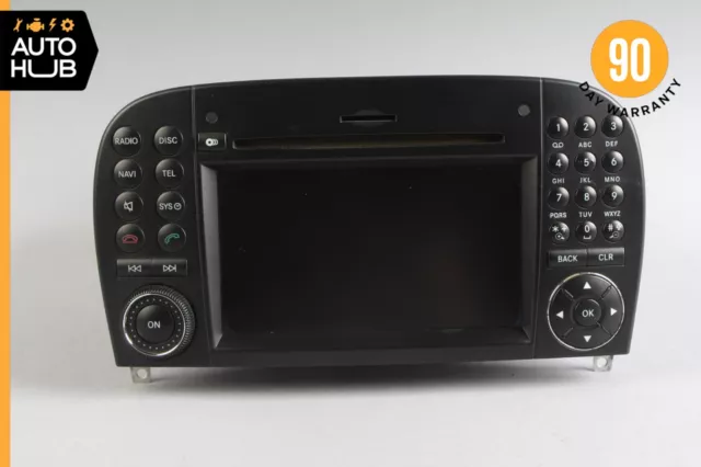 09-12 Mercedes R230 SL550 SL63 AMG Command Head Unit Radio Navigation CD OEM