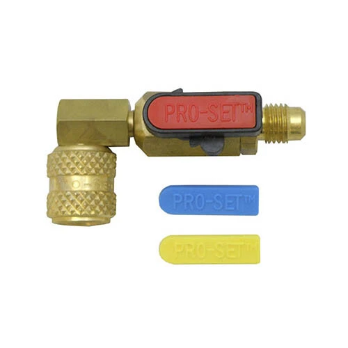 CPS Products BV41090A Pro-Set Ball Valve,5/16in F, 1/4in SAE M,90°F