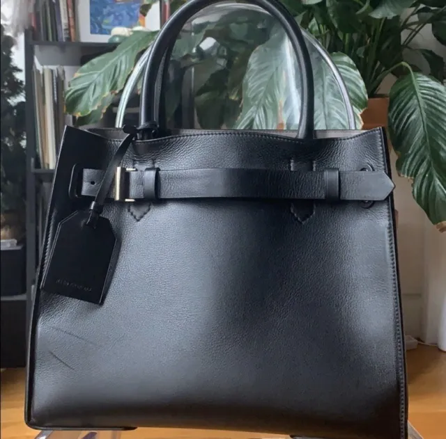 Reed Krakoff ORIGINAL RK40 Black Leather Bag Made In Italy