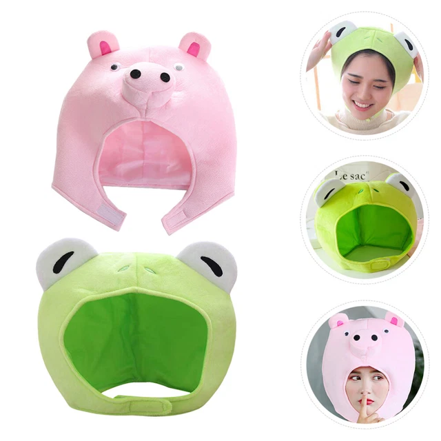 2 Pcs Sloth Hat Animal Headgear Toddler Clothing Lobster Costume Crab