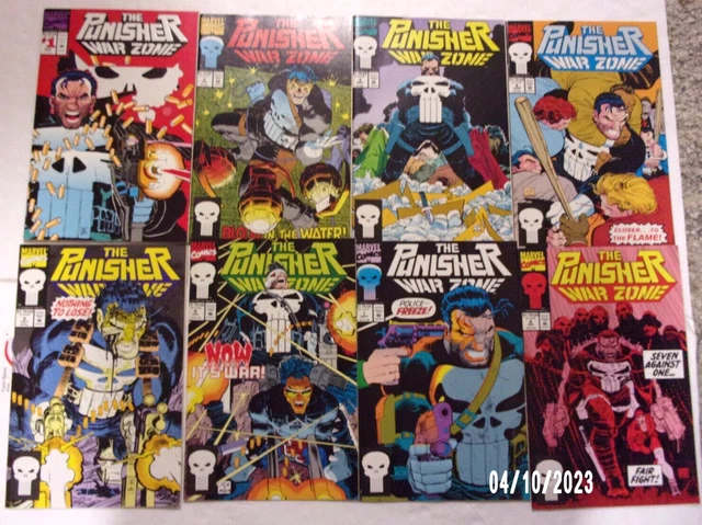 Punisher War Zone 1992 #1 To 39 +2 Annuals Missing #32 40 Nm Minus Books