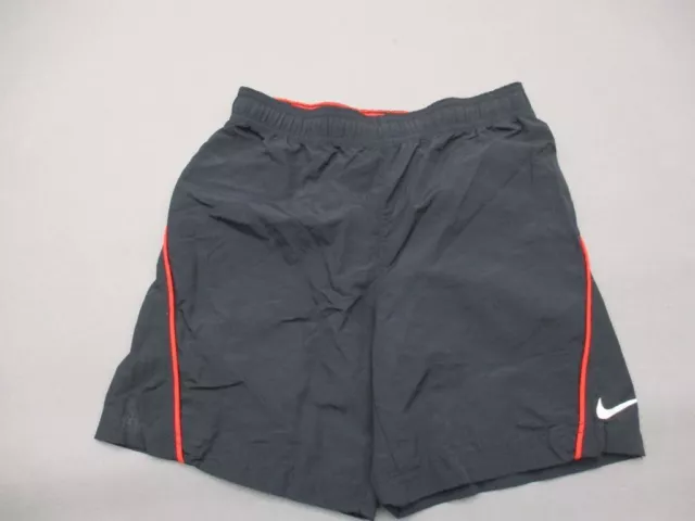 Nike Size XL(12-14) Boys Black Athletic Performance Active Track Shorts T105