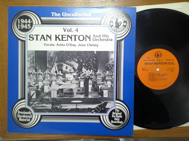 Hindsight Lp Record Hsr 147/Stan Kenton/Volume 3/ 1944-1945/Ex+/Anita O'day