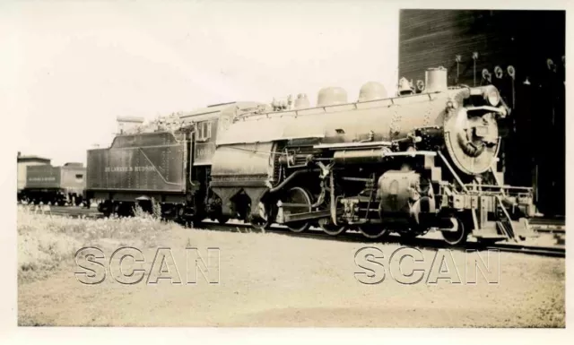 0A531 Rp 1936 Delaware & Hudson Railroad 2-8-0 Loco #1036 Plattsburg Ny