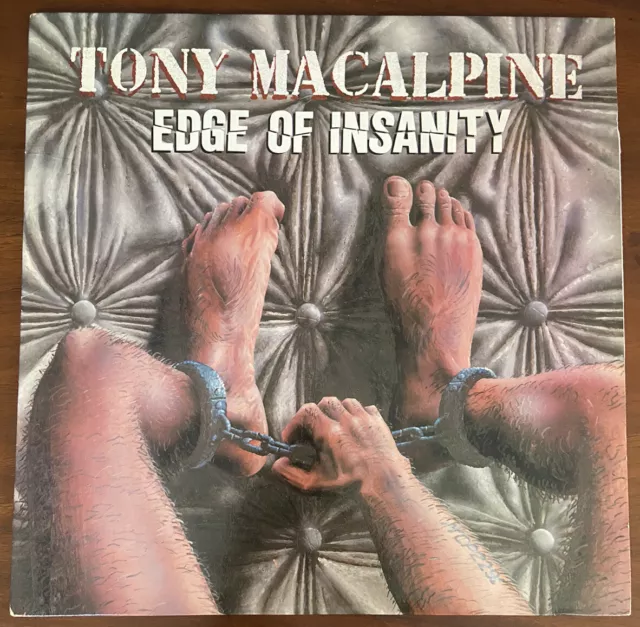 Tony Macalpine Edge Of Insanity Lp en muy buen estado+/en muy buen estado+ metralla original