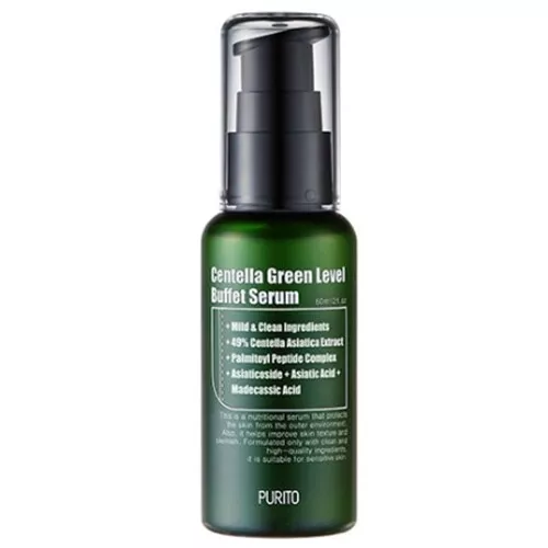 [Purito] Centella Green Level Buffet Serum 60ml / Korean Cosmetics