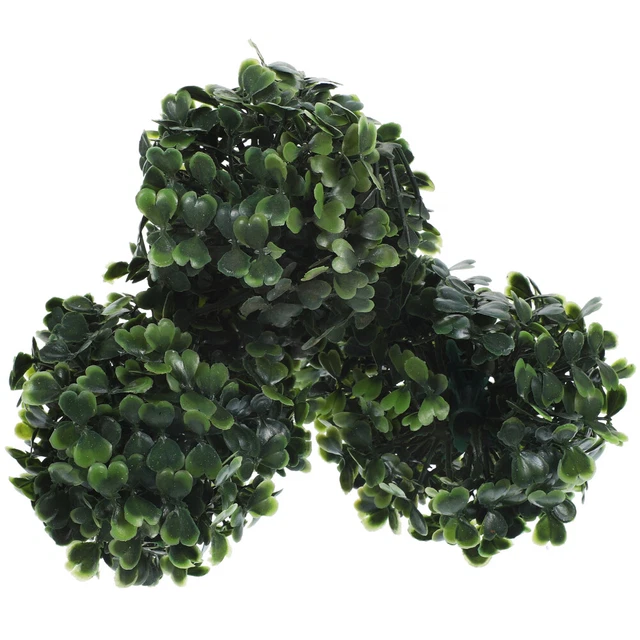 4 Pcs Simulated Milano Ball Silk Flower Fake Greenery Balls
