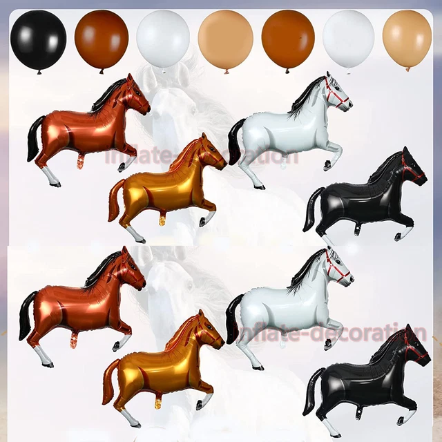 Horse Shaped Aluminum Balloon Children's Birthday Party Decorations Foil Balloon