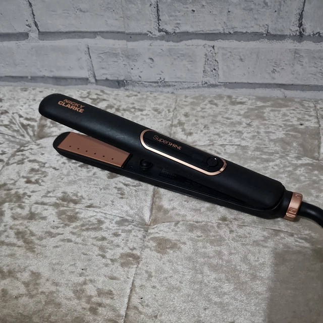 NICKY CLARKE SUPERSHINE hair straighteners 4.99 PicClick UK