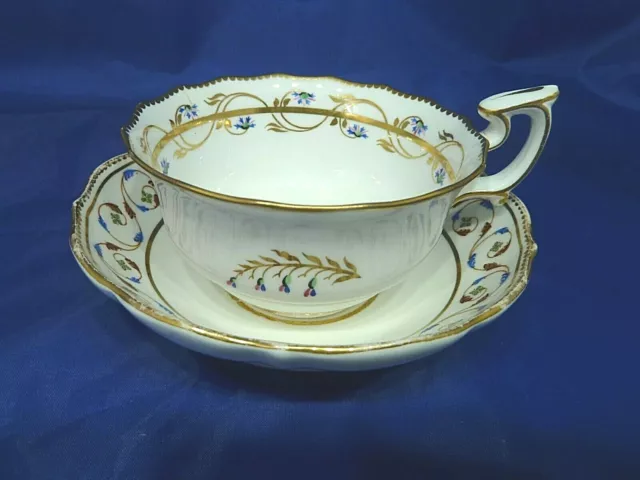 Antique Victorian 19th Century Copeland China Cup & Saucer Spode 1461 851-1885