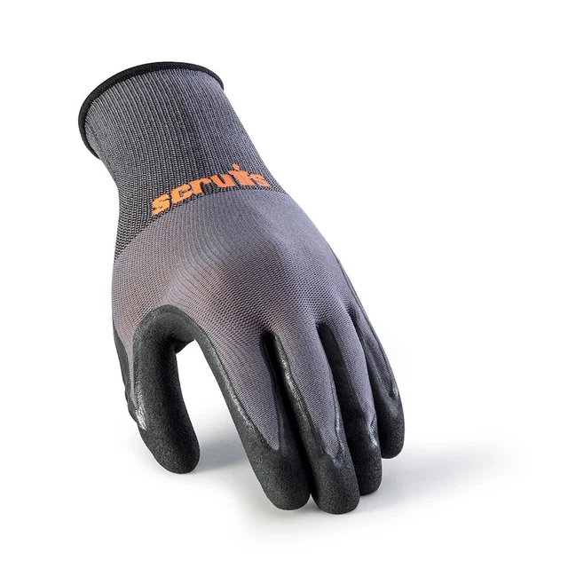 Guanti da operaio Scruffs Grigi 5pk L/9 T55230