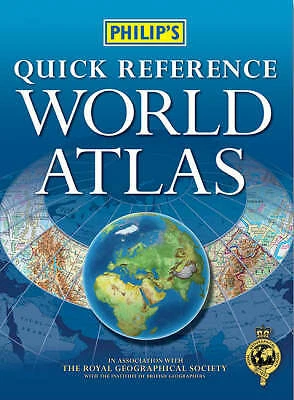 (Very Good)-Philip's Quick Reference World Atlas (paperback)-Philip's Maps-05400
